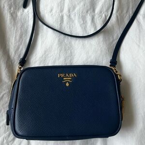 Prada Midnight Blue Shoulder Bag
